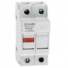 Ασφαλειοθήκες Κυλινδρικής Ασφάλειας 10X38 1P+N 32A 10RT18311